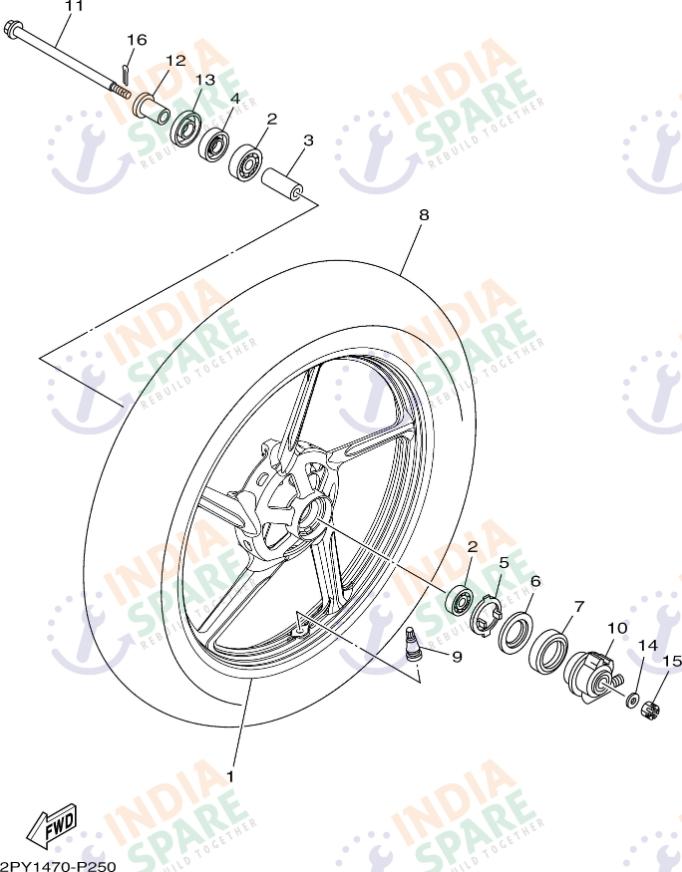 FRONT WHEEL